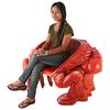 Design Toscano Giant Red King Crab Sculptural Chair NE590079